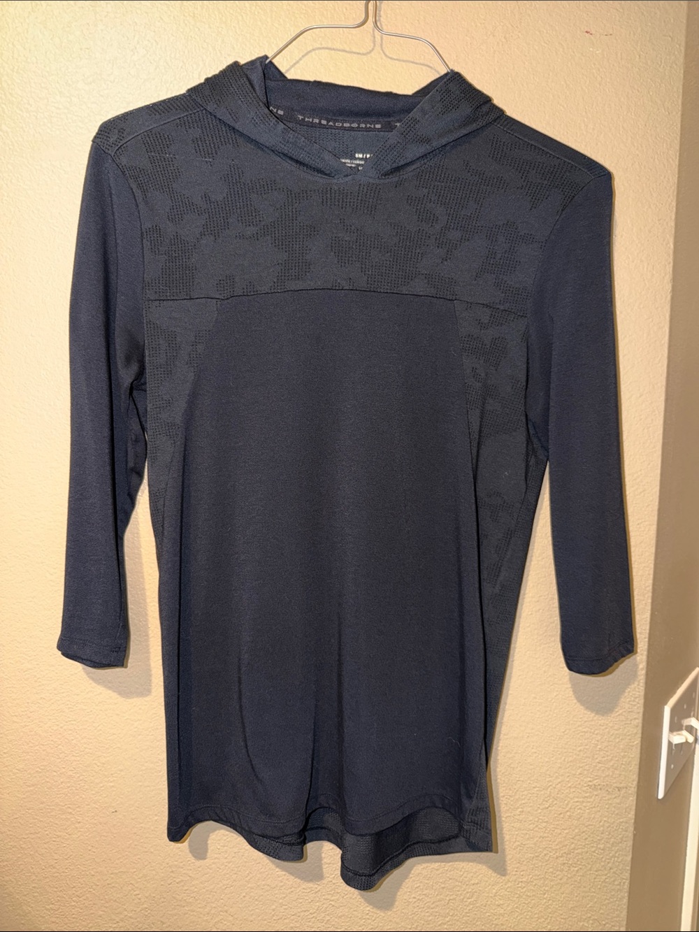 Under Armour Threadborne 3/4 Sleeve Hooddd Shirt